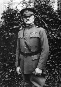 John J. Pershing, Commander of the American Expeditionary Force (AEF) during World War I