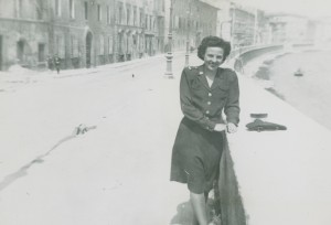 Julia on leave in Italy
